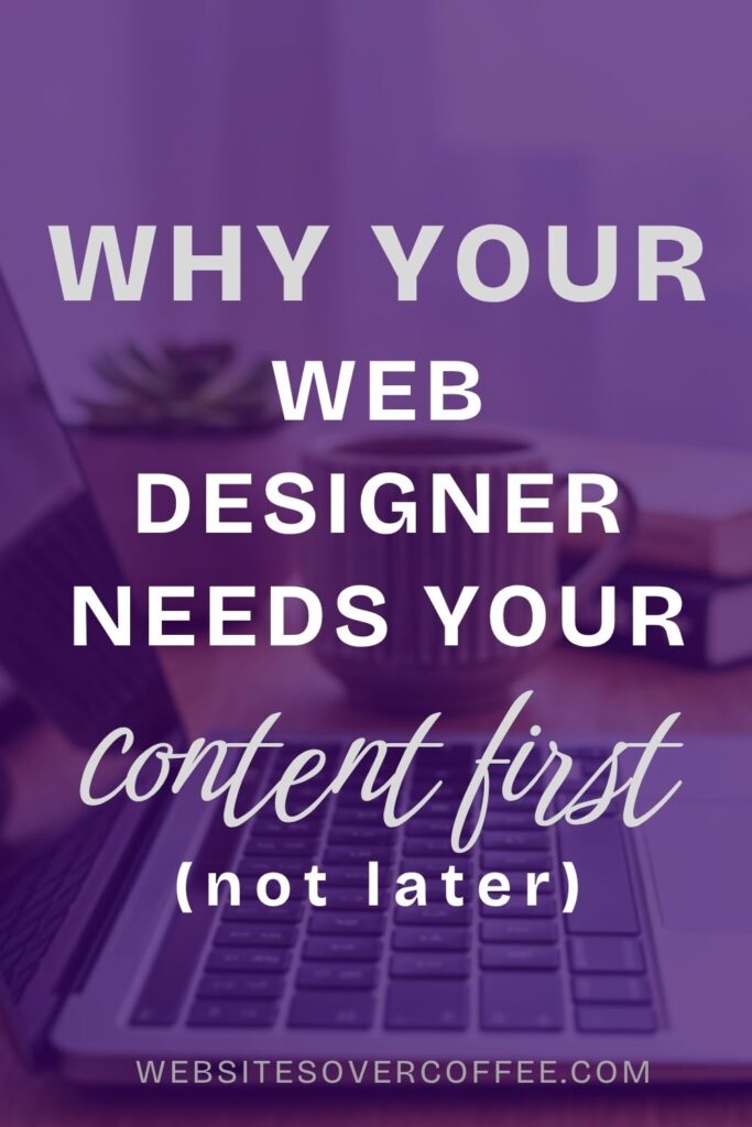 4 reasons content first design is highly effective 1 Why your web designer needs your content first, not later