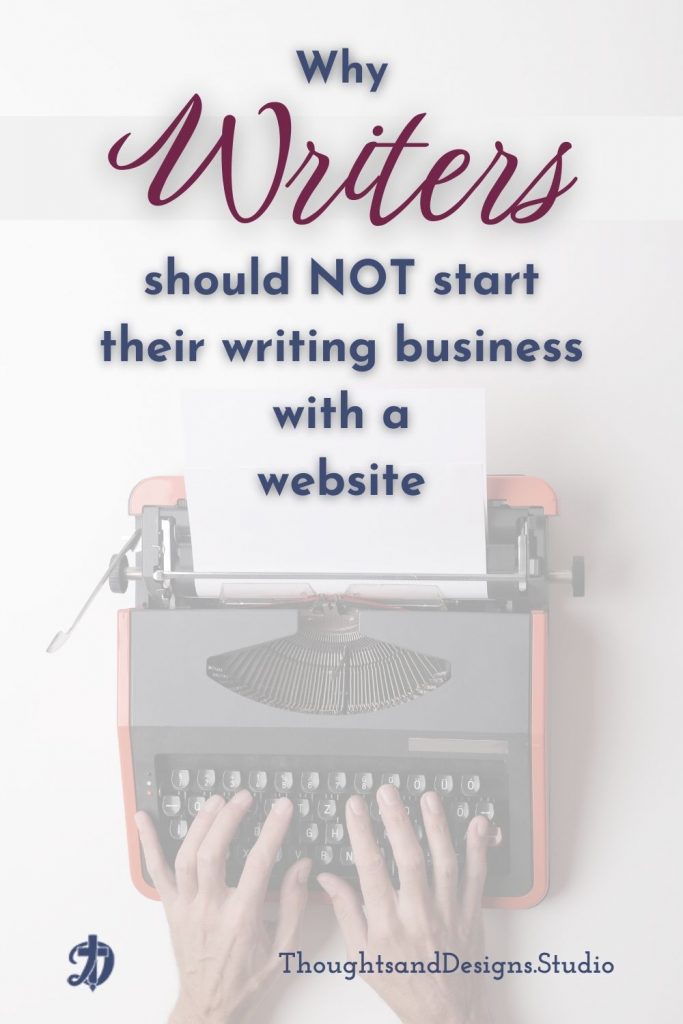 Does a writer need a website to start a writing business? 1 Does a writer need a writing website to begin to work as a writer. Here's what I think.