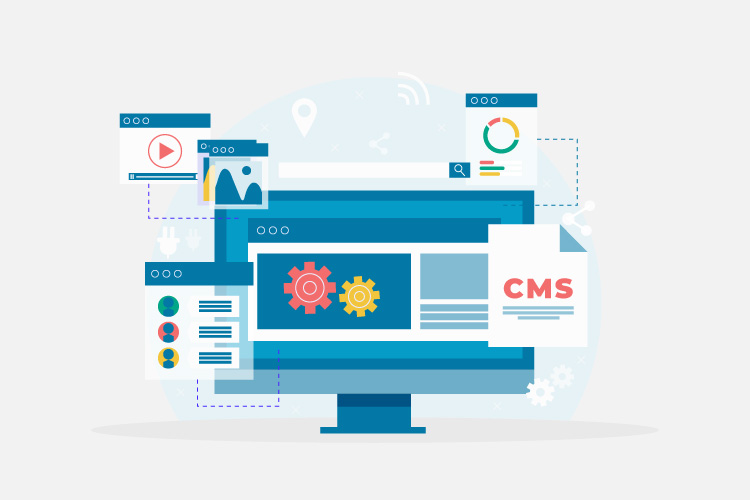 4 Benefits of Using WordPress for Your Website 4 benefits of using WordPress decorative graphic