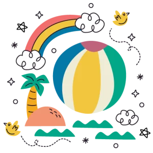 How the RankMath Plugin helps me improve my search engine ranking 10 Fixing your bounce rate: graphic shows a bouncing beach ball for visual effect