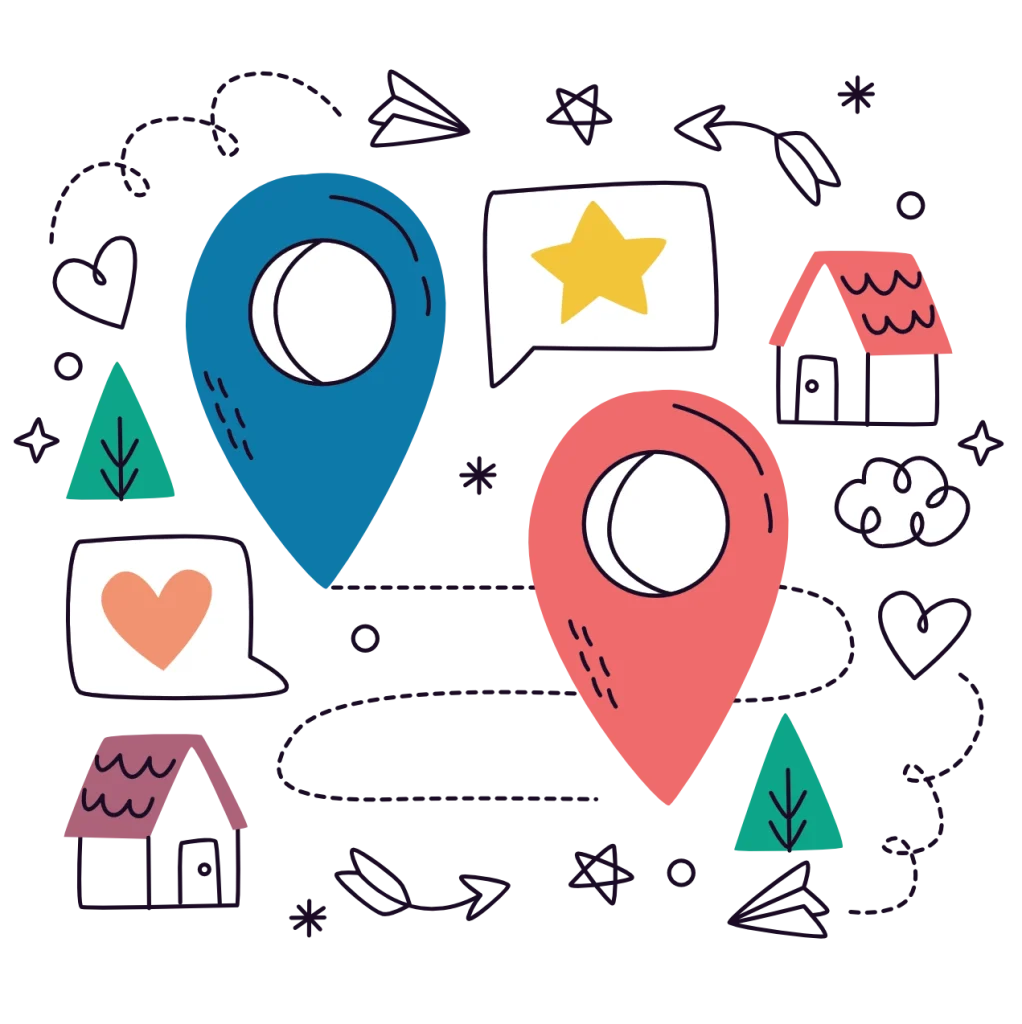 This is a decorative image for a post about Using Local SEO to increase visibility to your website.